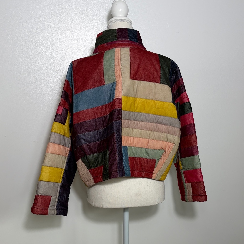 Kimchi Blue Colorful Patchwork Jacket XS - Picture 5 of 7